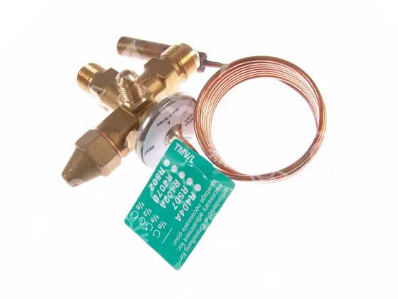 Honeywell TMVX-00108, R402A, R404A, R407B su pap. jungtimi Indicators, TRV valves and their needles