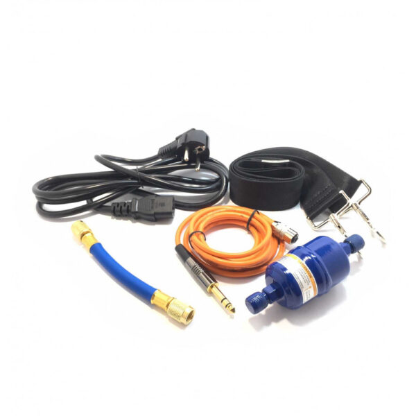 Freono surinkimo ir tepalo atskirimo stotelė, VRR12L-R32, 220-240V, 50/60 Hz, 13kg, 3/4HP, 0+40°C, 450x250x355mm, 1450/1750 aps./min, R12, R134a, R401C, R500, R1234yf, R22, R401A, R401B, R402B, R407C, R407D, R408A, R409A, R411A, R411B, R412A, R502, R509, V: R402A, R404A, R407A, R407B, R410A, R507, R32 - Image 6