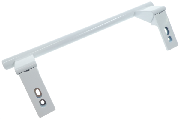 Handle for refrigerator Liebherr, 244mm distance between fastenings, full length - 310mm, white, orig.1pcs - Image 4