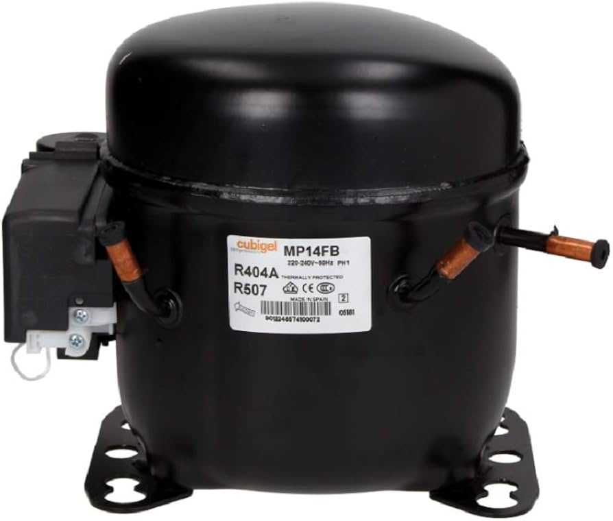 ACC MP14FB LBP R404, 422 W, prie -25 laip. 1/2 HP Parts of kitchen air conditioner equipment and other equipment for industrial refrigerators