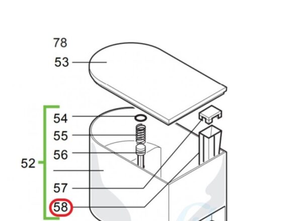 Kavos aparato SAECO, BOSCH, SIEMENS, GAGGIA vandens talpos lygio magnetas - Image 3