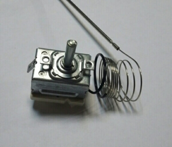 Elektrinės viryklės ELECTROLUX / AEG termoreguliatorius, kapiliarinio vamzdelio ilgis: 840mm, jungtis: 6,3mm, AMP, Jutiklio storis: 3,03mm, Reguliavimas: 1 polių, Temperatūra: 103°C, Temperatūra 2: 280°C, Perjungimo įtampa Maks.: 240V - Image 3