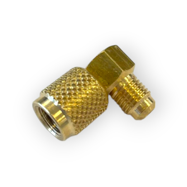 Adapteris 90 laips. varžtas 1/4 x 1/4