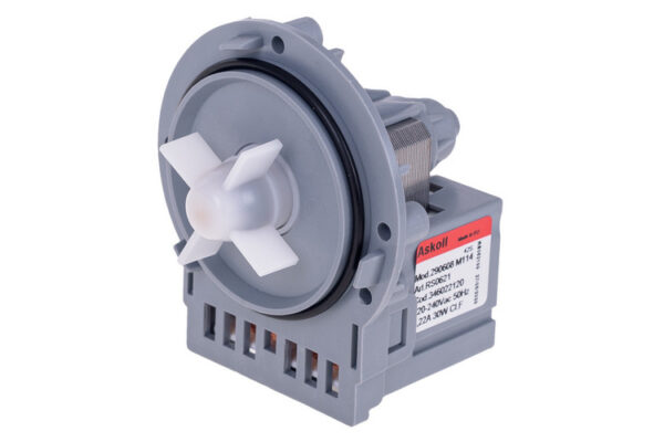 Skalbimo mašinos siurblys LG,WHIRPOOL,INDESIT ARDO, SAMSUNG, GORENJE, ARISTON, INDESIT, HOOVER, CANDY,IR KT. 40W, magnetinis, universalus