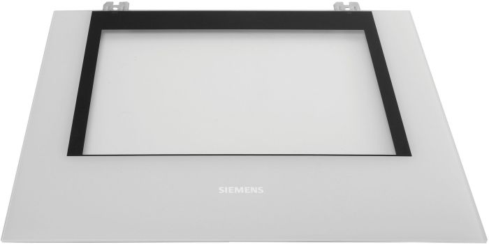 Orkaitės BOSCH, SIEMENS išorinis durų stiklas su rėmeliu,orig. Oven door glazing ,hob glassceramic surfaces