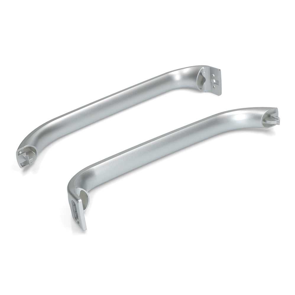 Rankena šaldytuvui BOSCH, 318mm, pilkos spalvos, 2vnt komplektas orig. Automotive parts of refrigerated freezers for domestic industrial refrigeration equipment