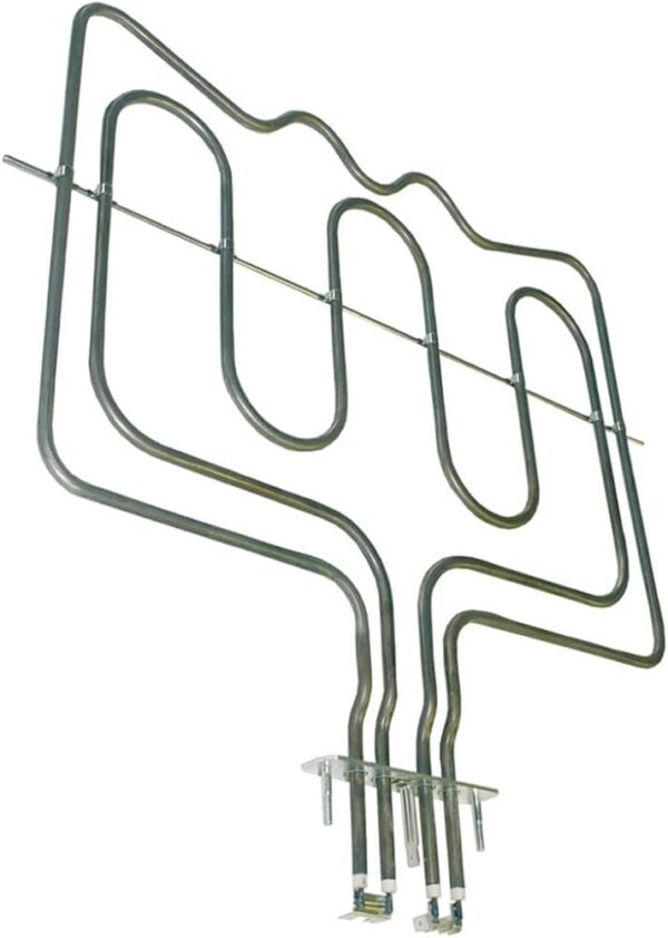 Kaitinimo elementas viršutinis orkaitės AEG, ELECTROLUX ZANUSSI Tipas: Viršutinė kaitra, Talpa: 1900W, Ilgis: 416mm, Plotis: 428mm, Aukštis: 22mm, Flanšo ilgis: 100mm, Flanšo plotis: 22mm, Termostatas: Ne, Šiluminio saugiklio: Nėra - Image 4