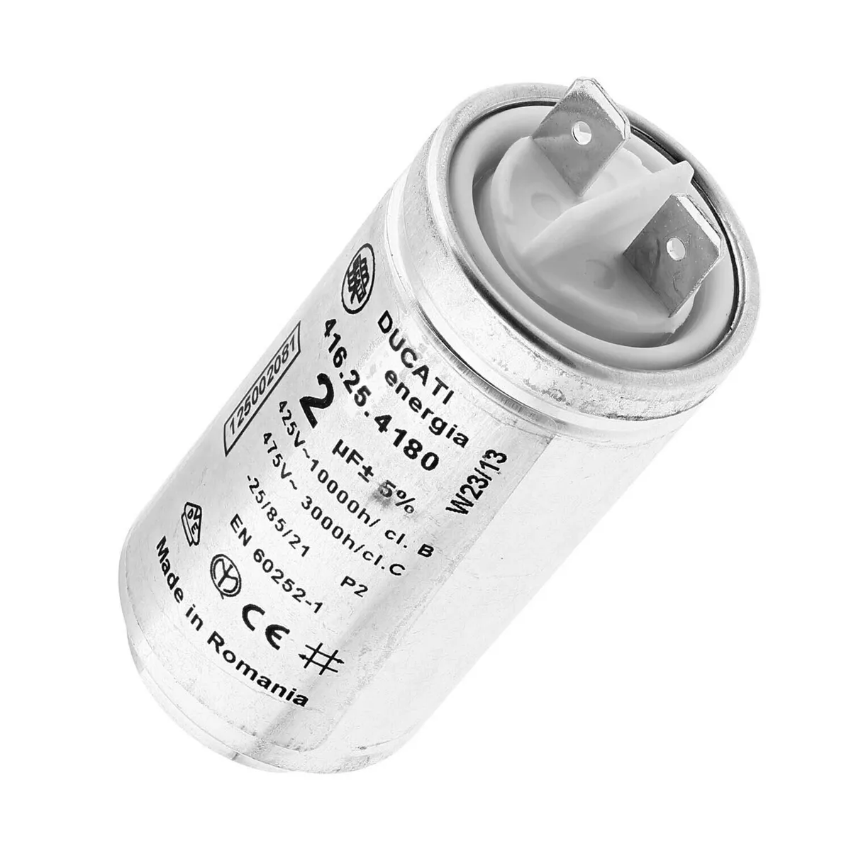 Džiovyklės AEG, ELECTROLUX, ZANUSSI kondensatorius Talpa: 2μF,alternatyva Capacitors