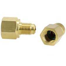 Veržlė – perėjimas 180°-1/4 SAE x 1/4 SAE Connections - transitions