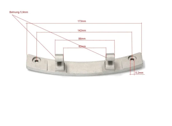 Dryers AEG, ELECTROLUX, ZANUSSI door hinge, orig - Image 8