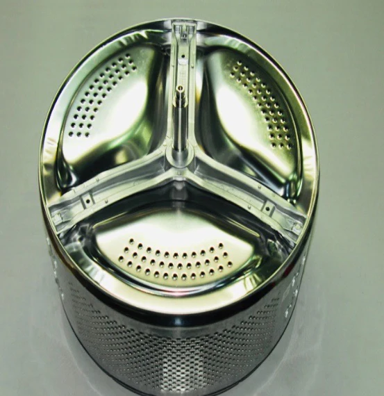 Skalbimo mašinos DEA, VESTEL, EUROTECH, TEKA būgnas su kryžme, ašis 114,5mm, riebokšlis 30mm, 6203 (17mm) ir 6205 (25mm) guoliai Drums of the washing machine with axle tanks in the kit