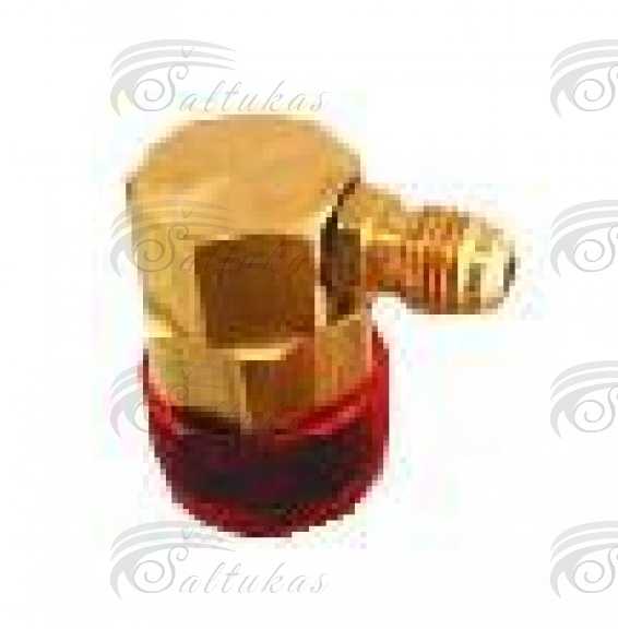 Mastercool freono užpildymo antgalis, aukšto slėgio, R134a, 1/4′ Refrigerator couplings, adapters, nuts and connectors