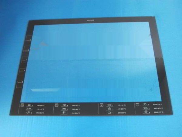 Ovens AEG, ELECTROLUX inner door glass (with silk-screen printing), 524x402x4mm,orig.