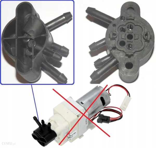 The nozzle of the ceramic valve of the coffee machine JURA. DISPENSER JURA CERAMIC VALVE 69075 - Image 4
