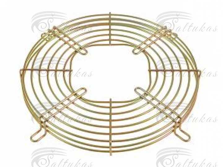 Grotelės ventiliatoriui pritvirtinti, matmenys (370/340/47) d=300mm, H=46mm Grille for industrial refrigerators to fix the fan