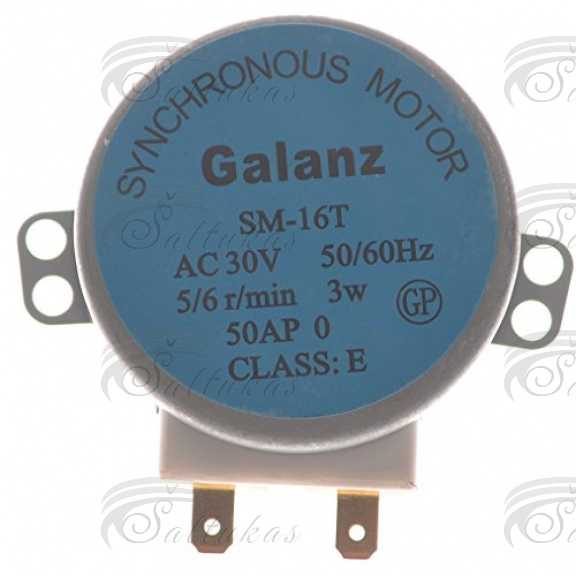 Mikro bangų krosnelės varikliukas, SM-16T, 50/60Hz, 5/6 aps., 3W, 30V Microwave oven motors