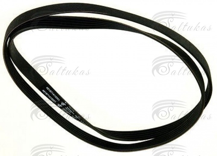Skalbimo mašinos dirželis WHIRLPOOL 1239 J5 EL, 4 PJE 1238, 5 PJE 1238 Dryer straps for washing machines