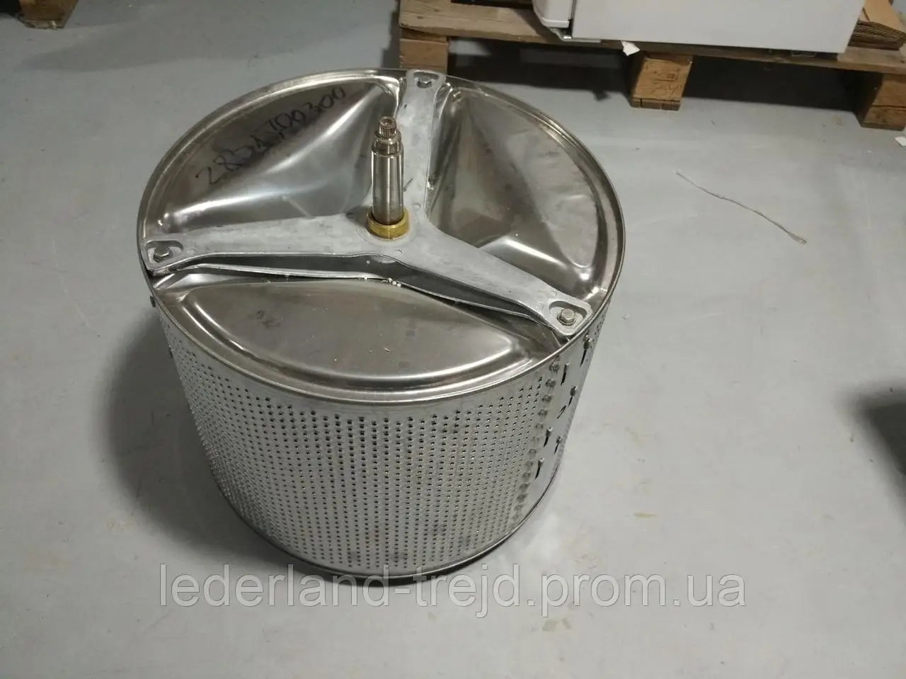 Skalbimo mašinos BEKO, BLOMBERG kryžmė su būgnu, 7kg, 40x60x10 riebokšlis, 6205, 6206 guoliai Drums of the washing machine with axle tanks in the kit