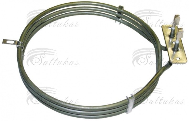 El. viryklės kaitinimo elementas SMEG 2700W, 230V, vidinis diametras 180mm, tarp kontaktų 17 mm, skardelės plotis 70 mm Heating elements for electric stove ovens, round