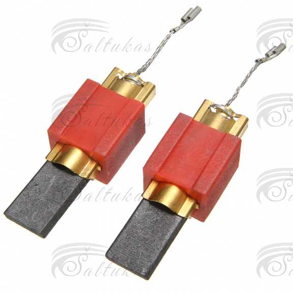 Anglinis šepetėlis 5x15x30mm MIELE, 700, 800, 900 ser. su korpusu,2vnt. orig. Brushes for electric motors