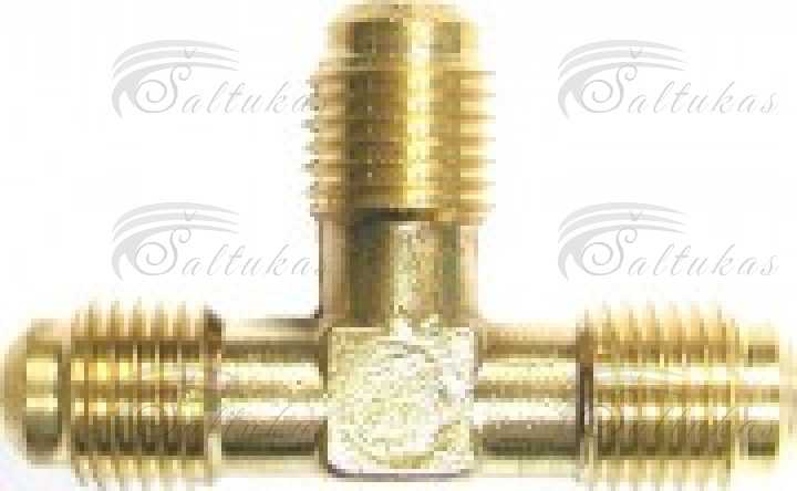 Redukcinis perėjimas – T – 1/4″ SAE x 1/4″ SAE x 6 mm IDS Connections - transitions