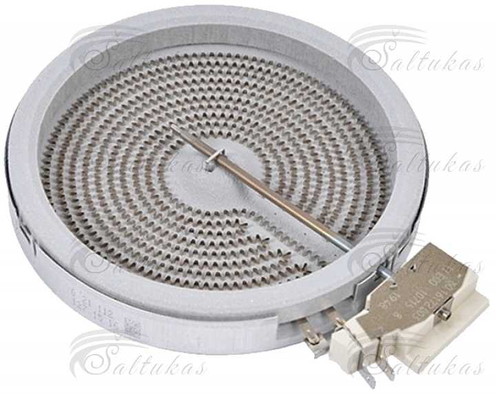 Kaitvietė keramikinė EGO 10.54112.774, 1600W, 230V, vid. Ø140mm, Ø165mm Hotplate elements for electric stoves