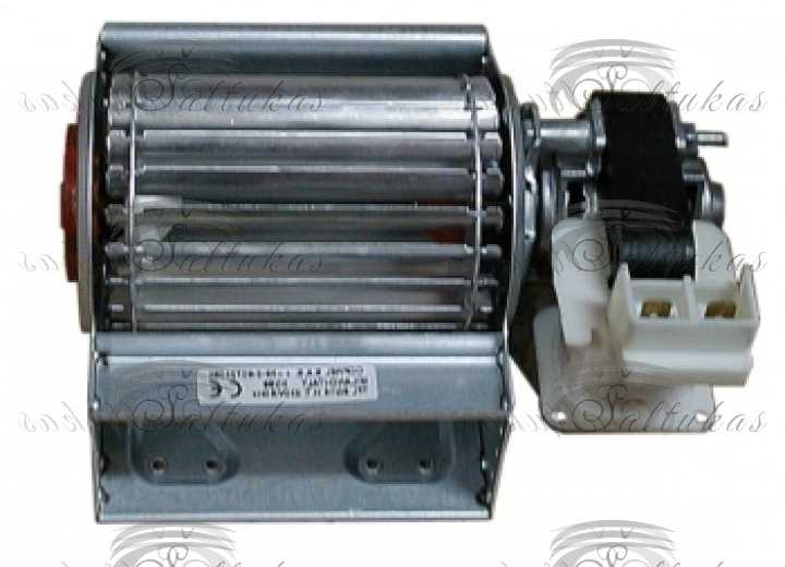 Tangentinis ventiliatoriaus variklis, dešinės pusės, 60x60mm, 12W, Automotive parts of refrigerated freezers for domestic industrial refrigeration equipment