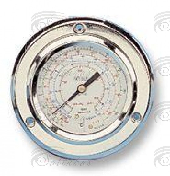 Pressure gauge low pressure (R22, R404A, R134a, R407C), 60mm, 1/4 SAE, range: -0.1-1.8Mpa Pressure gauges
