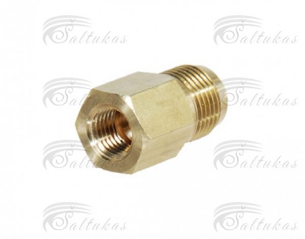 Veržlė - perėjimas 1/2" SAE x 1/4" SAE - F