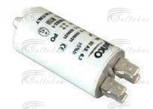 Kondensatorius 16µF (mikrofaradai), 450-500V, 4/2 x kontaktai + varžtas