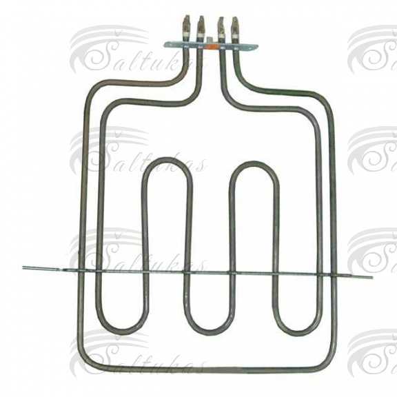 Elektroninės viryklės kaitinimo elementas BEKO 1500/800W, 220V, plotis 27mm, ilgis iki skardelės 340mm, skardelės 100x20mm Heating elements for ovens