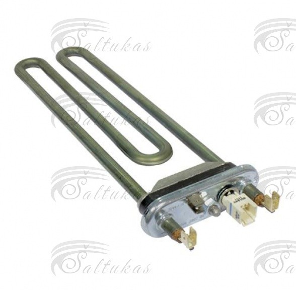 Kaitinimo elementas 1950W, ilgis 260mm (235mm), AEG, ELECTROLUX, ZANUSSI, su NTC davikliu, 2 termoapsaugos, orig. kokybė Heating elements for washing machines