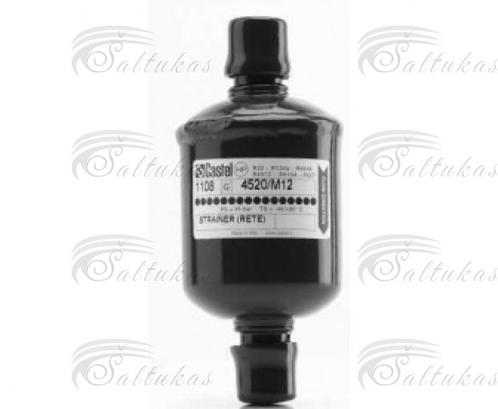 Filter CASTEL 4520/M10, 10mm ODS, boiled 58cm² Filters for industrial refrigerators, their nuts