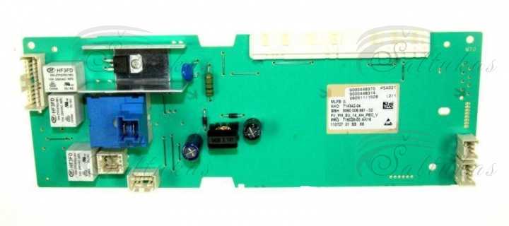 Skalbimo mašinos valdymo modulis BOSCH, SIEMENS Washing machine e-mail. control boards, taimers,network filters