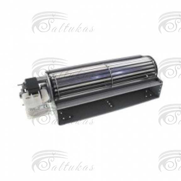Refrigerator fan with motor 270x60mm, 230V/1/50Hz, 19W, 180m3/h Automotive parts of refrigerated freezers for domestic industrial refrigeration equipment