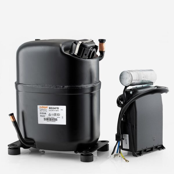 Cubigel MS34FB-V, , R404A, R507, 230V/50Hz, (at -20 degrees. C, 2111W) (at -30 degree. C, 1146W)