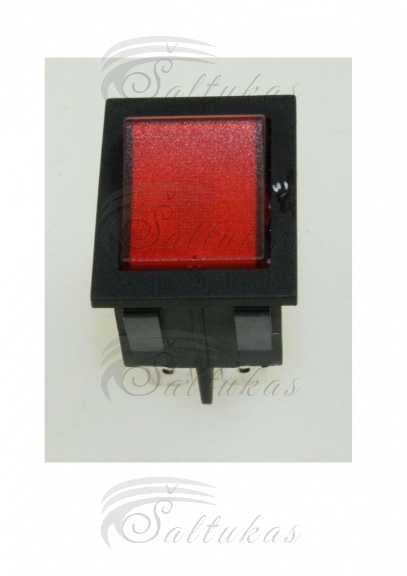 Jungiklis (mygtukas), 16A, 30x22mm, 2 padėčių Miscellaneous switches