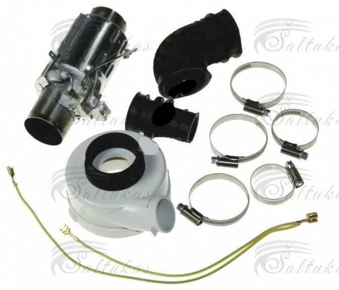 Indaplovės WHIRLPOOL/INDESIT cirkuliacinės pompos retauravimo kompl su tenu ir šlangomis Circulation motors for dishwashers pumps