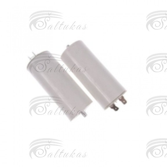 Kondensatorius 25µF (mikrofaradai) 2 kontaktai + varžtas Capacitors