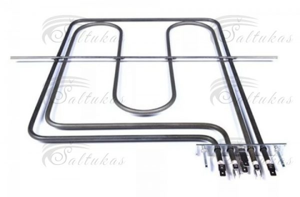 Kaitinimo elementas orkaitei AMICA, HANSA, 2900W, 370mm (420mm su kontaktais) x 290mm (437mm su tvirtinimo skersiniu)