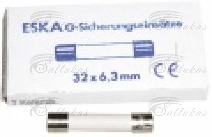 Saugiklis keramikinis 16A, 6,3X32mm, 500V, 10vnt komplektas Microwave oven fuse hooks protection and other details