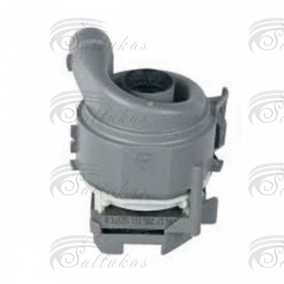 Indaplovės siurblys BOSCH, SIEMENS, NEFF, su kaitinimo elementu, orig. Circulation motors for dishwashers pumps