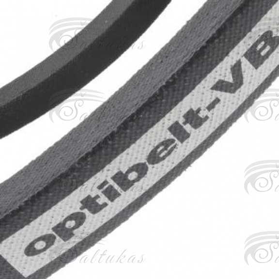 Skalbimo mašinos trapecinis dirželis Z1038LD, 10x1016mm Dryer straps for washing machines