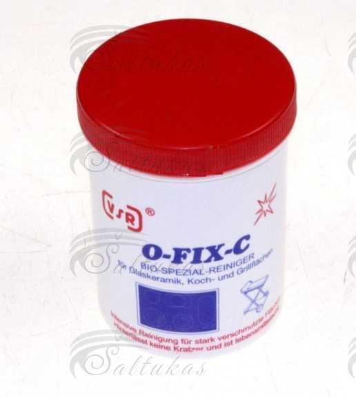 Priemonė stiklokeraminių paviršių ir grilių valymui O-FIX-C 250gr. Chemicals for the chemical maintenance of household appliances Lubricant, etc.