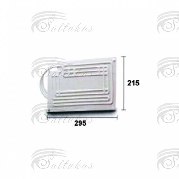 Šaldytuvo išgarintojas 295x215mm Evaporators of household refrigerators