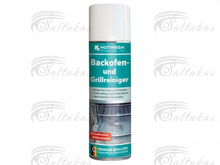 Cleaning agent for the care of oven and grill surfaces, 300ML, HOTREGA Chemicals for the chemical maintenance of household appliances Lubricant, etc.