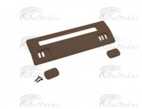 Universali, ruda, durų rankena, tarpai tarp skylių:140mm, 147mm,155mm, 165mm