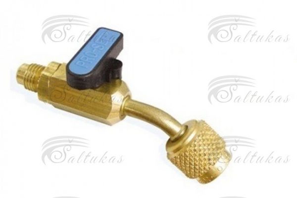 Užpildymo kranelis M/F 1/4'' SAE 45° - CV05, prisukamas
