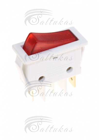 Jungiklis (mygtukas), 250V, 16A, 30x11mm, 2 padėčių Miscellaneous switches