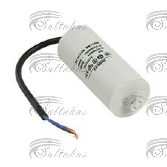 Kondensatorius 45µF (mikrofaradai), 450V, su laidu d=45x95mm, SC1161 Capacitors